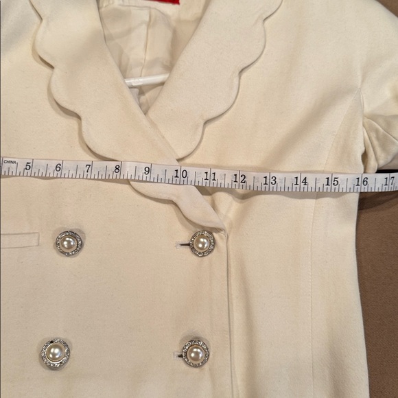 Valentino Vintage Cream Bolero - size X-Small - Picture 13 of 14